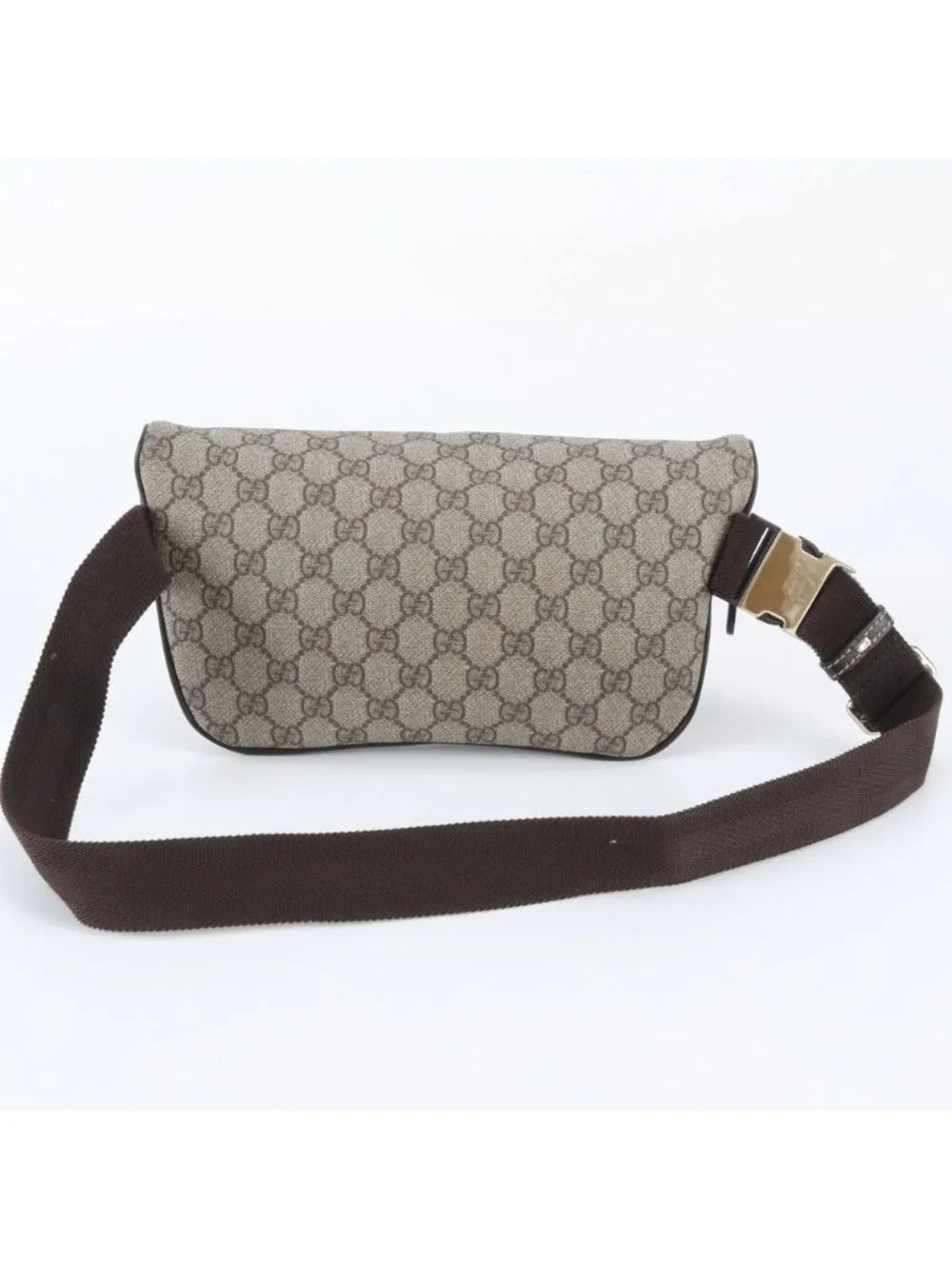 Gucci GG Supreme Leather Belt Bag Body Waist Pouch